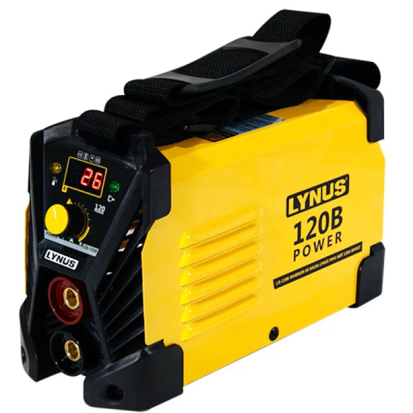 Máquina Inversora de Solda MMA Power 120A Bivolt LYNUS 120B