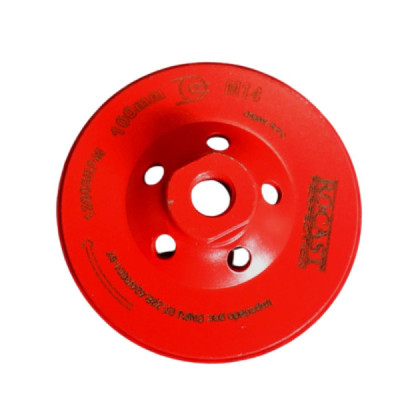 Rebolo Diamantado Tipo Prato 100 mm c/ Rosca m14 - 254-0003
