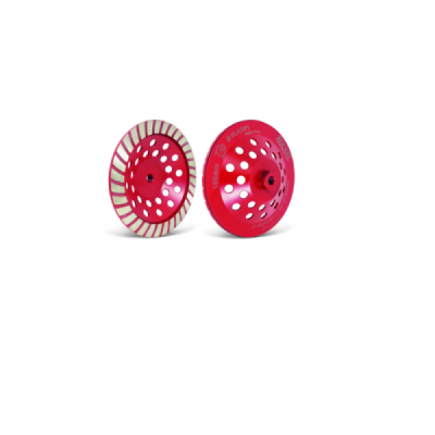 Rebolo Diamantado Tipo Prato 100 mm c/ Rosca m14 - 254-0003
