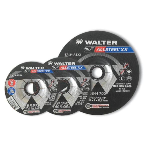 Disco de Desbaste 7x1/4x7/8 Allsteel 08h700
