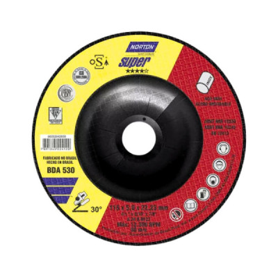 Disco de Desbaste 4.1/2"x3/16"x7/8" BDA530 Inox