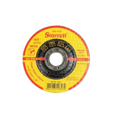 Disco de desbaste 4.1/2"x3/16"x7/8" - dad115-54