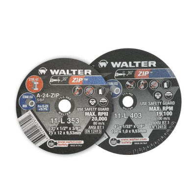 Disco de Corte 3x1/32x3/8 Zipcut - 11l303 - Walter