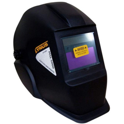 Máscara De Solda Automática Com Regulagem Msl-5000s Lynus