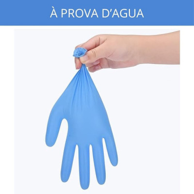 LUVA DE PROCEDIMENTO (G) C/100 UNID. AZUL