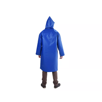 Capa de Chuva Azul M Pvc Soft Forrada CA33304 Vinilseg