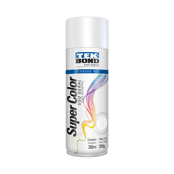 Tinta Spray Branco Fosco 350ML /250g TekBond