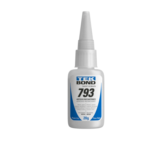 Adesivo Instantâneo Multiuso 793 20G - Tekbond