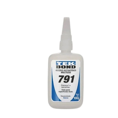 Cola Adesivo Instantâneo 791 - 100g - tekbond