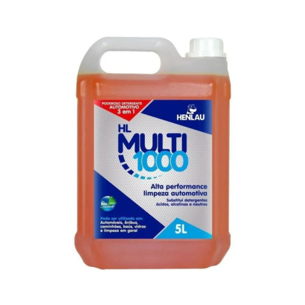 Hl Multi 1000 5lt Multiuso Substitui Solupan Ativado Shampoo