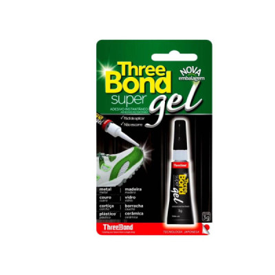 Adesivo Instantâneo Super Gel 3G Three Bond