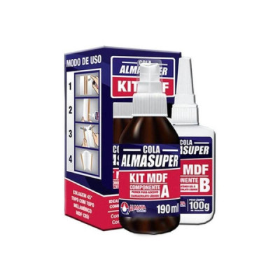 Kit Adesivo Instantâneo Ativador Primer Almasupe Almata