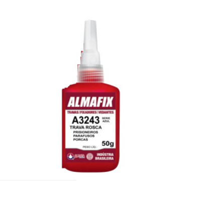 Adesivo trava rosca A3243 50gr Almata