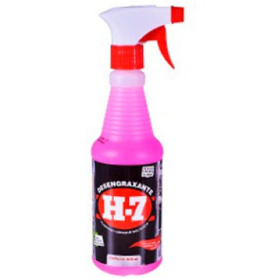 Desengraxante H-7 1 Litro - Limpeza Pesada-spray C/aplicador