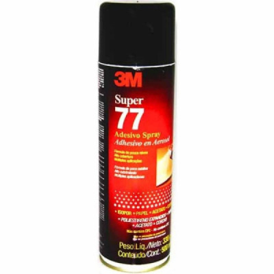 Adesivo Spray 77 3m 330g Cola Isopor, Cortiça