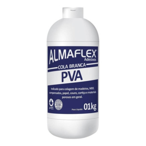 Cola Branca PVA Cola Branca 1kg - Almaflex