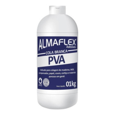 Cola Branca PVA Cola Branca 1kg - Almaflex
