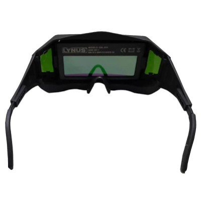 Óculos Preto de Proteção Automático para solda - LYNUS