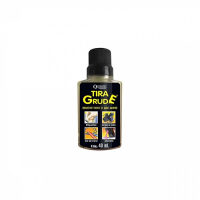 Tira Grude Removedor de Cola Adesivo e Mancha 40ml - Quimatic
