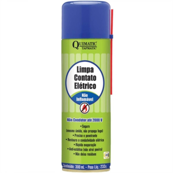 Limpa Contato Elétrico 300ml Não Inflamável - Tapmatic