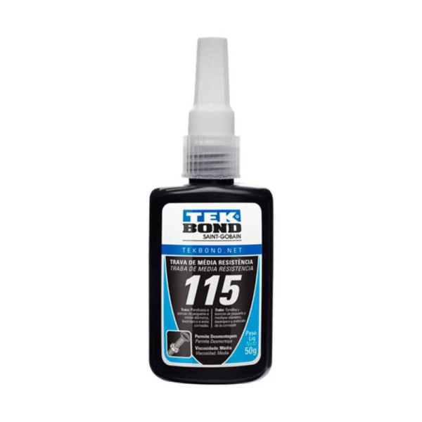 Adesivo Trava Rosca 115 - 50g Torque Médio - Tekbond