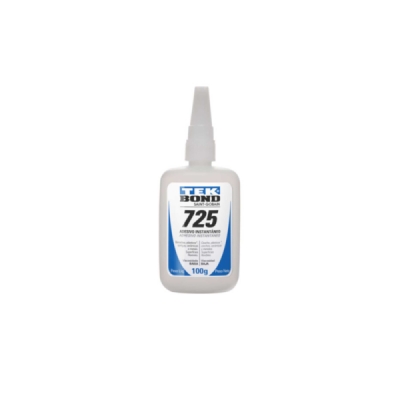 Adesivo Instantâneo Multiuso 725 c/ 100g e Bico Anti Entupimento - Tekbond