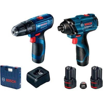 KIT PARAF. 12V 3/8 + PARAF. IMPACTO 12V 1/4 GSR120