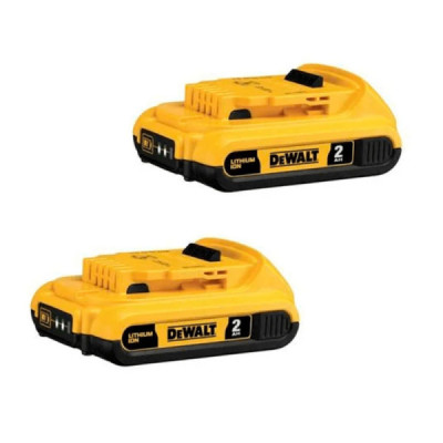 KIT CARREGADOR C/ 2 BATERIA 20V DCB203C2-BR