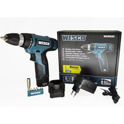 Parafusadeira Furadeira profissional WS2532 Bivolt Wesco