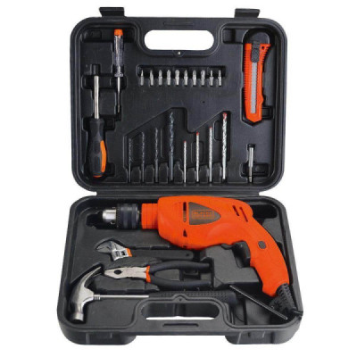 Furadeira De Impacto 550w 220v Black & Decker Hd500ks-b2
