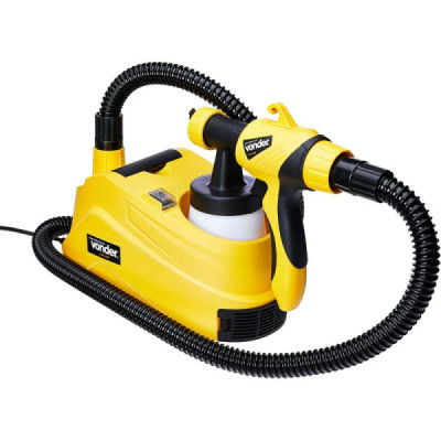 Pulverizadora elétrica de pintura vonder pev900 900w com caneca