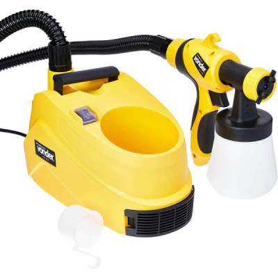 Pulverizadora elétrica de pintura vonder pev900 900w com caneca