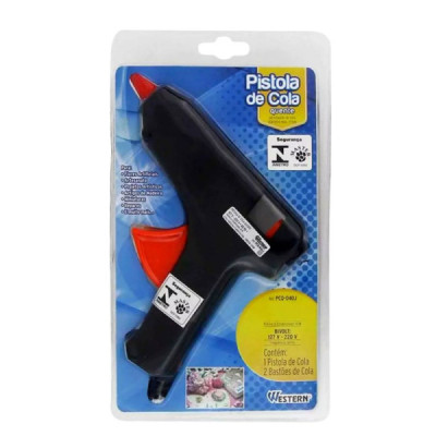 Pistola de cola 10w - 110/220v
