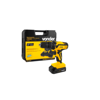 Parafusadeira/Furadeira à Bateria 12V 3/8 Biv PFV074 - Vonder