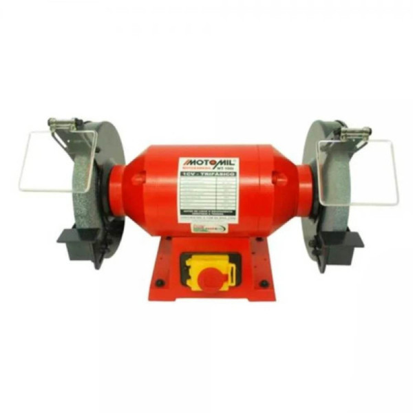 Moto esmeril 750w 1.0hp 220/380v trif 60hz mt-100i