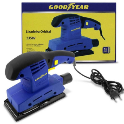 Lixadeira orbital 135w 220v goodyear