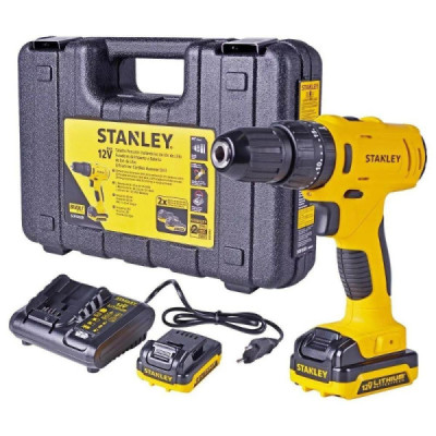 Paraf./furad.de imp. bat.12v 3/8 2 bat. sch121s2k stanley