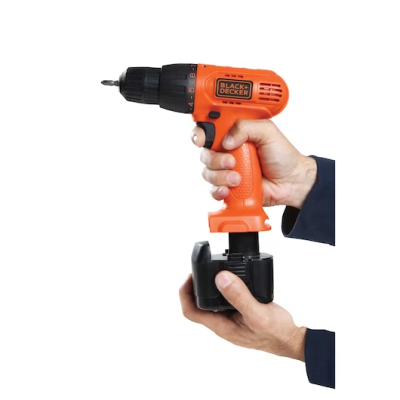Parafusadeira/Furadeira à Bateria 9,6V 3/8 Pol. c/ Carregador Bivolt - CD961 - Black Decker