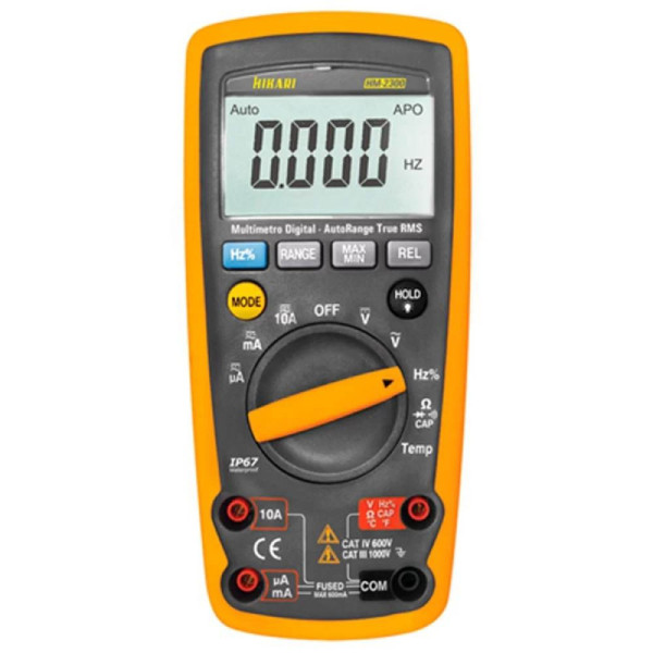 Multímetro Digital Modelo Hm-2300 Hikari