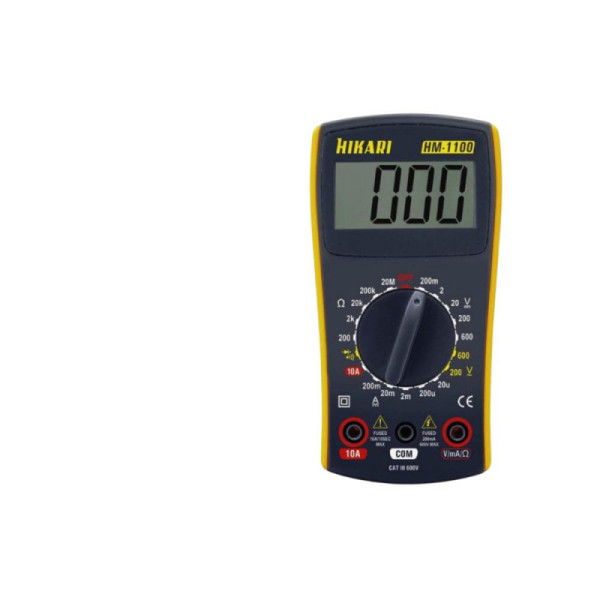 Multímetro Digital Modelo Hm-1100 Hikari
