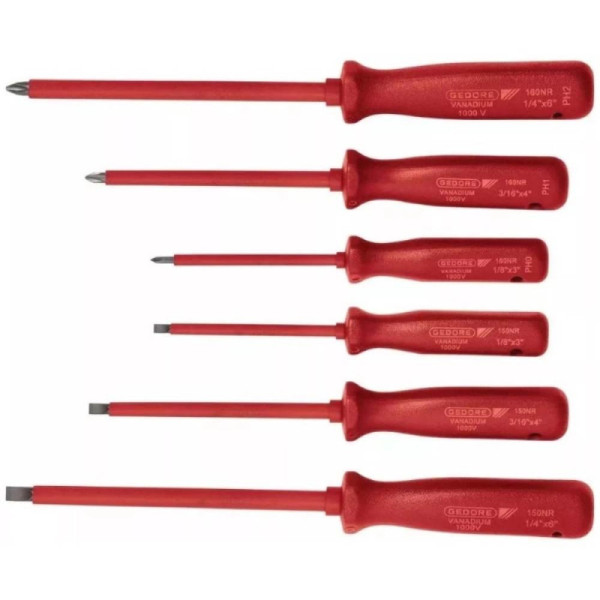 Jogo De Chave Fenda/Phillips Isolada 1000v 150-160nr - Gedore