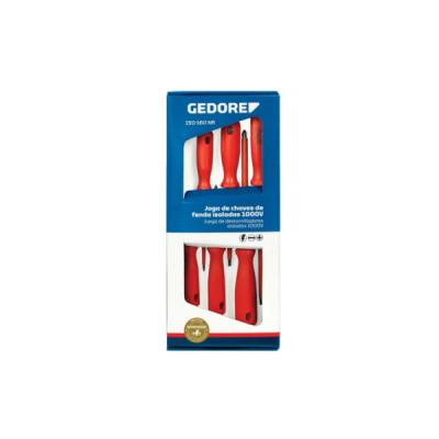 Jogo De Chave Fenda/Phillips Isolada 1000v 150-160nr - Gedore