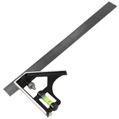 Esquadro 12-30Cm C/Nivel 90º LEE TOOLS