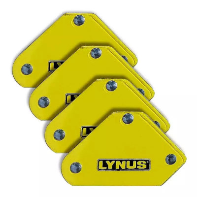 Esquadro Magnético Para Soldador com 4 Peças KEML-5 Lynus