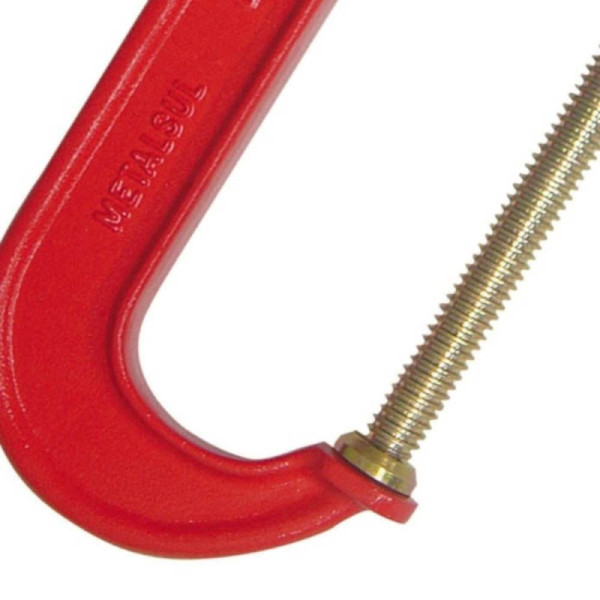 Grampo Sargento Tipo C Metalsul 4 polegadas