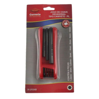 Chave allen mm jgo 1.5 a 08 (8 pÇs) canivete