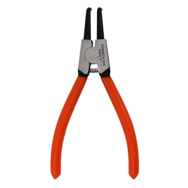 Alicate p/ aneis externo 7" curvo 388-7