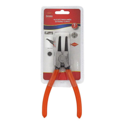 Alicate p/ aneis externo 7" curvo 388-7
