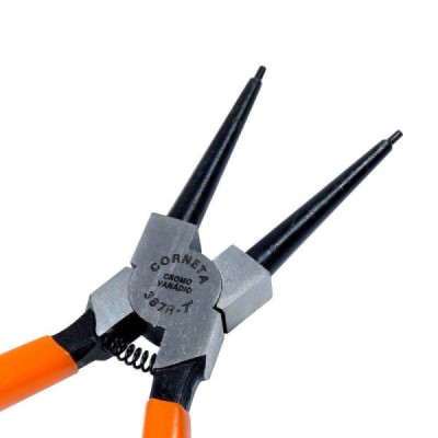 Alicate p/ aneis interno 7 reto 387/7