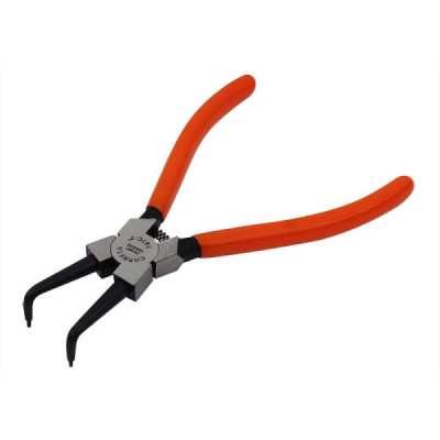 Alicate p/ aneis interno 7" curvo 387-7